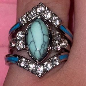 Western fashion turquoise jewelry